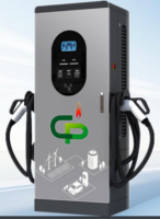 Chargeur rapide DC commercial 120 kW 160 kW pour véhicules électriques, station de recharge pour parcs de stationnement, autoroutes et stations-service