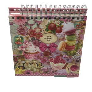 Nueva llegada último diseño diario semanal planificador mensual forrado de papel baratos a cuaderno de espiral - Product Image 6