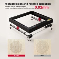Atomstack A12 X12 Pro 50W 2ème génération améliorée CNC coupe du bois verre granit métal table Laser Machine de gravure