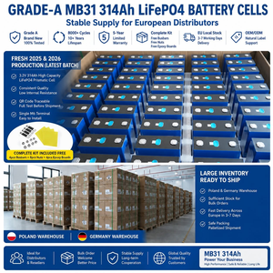 Nouvelle cellule de batterie prismatique LiFePO4 MB31 EV E 314Ah 3.2V 320Ah 330Ah 340Ah Grade A pour stockage d'énergie solaire domestique DIY - Product Image 3