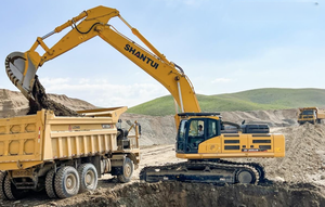 SE500LC 50Ton Excavadora sobre orugas Bomba de motor original Componentes de núcleo de motor 2.8cbm Construcción de cubo - Product Image 3