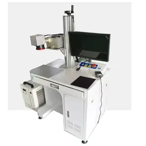 Machine de marquage laser UV PVC Machine de gravure laser cristal de verre 3d Métal pulsé 10W