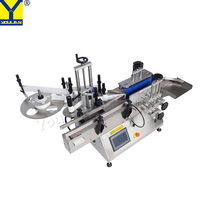 MT-130 automatique électrique bouteille ronde étiqueteuse rouleau sur applicateur d'autocollant pour les boissons et les aliments longue durée de vie prix