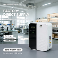 Diffuseur d'huiles essentielles sans eau de 500 ml, mural et de table, avec contrôle par application pour usage commercial, hôtelier, domestique, SPA, toilettes