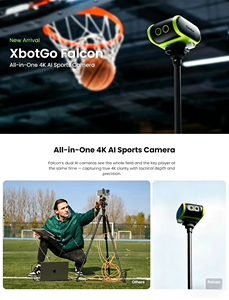 <span class=keywords><strong>Prof</strong></span>. Caméra <span class=keywords><strong>de</strong></span> suivi IA pour sports collectifs 4K HD avec capture automatique des moments clés pour l'enregistrement et la diffusion en direct <span class=keywords><strong>de</strong></span> matchs <span class=keywords><strong>de</strong></span> football, <span class=keywords><strong>de</strong></span> soccer et <span class=keywords><strong>de</strong></span> basketball RC - Product Image 3
