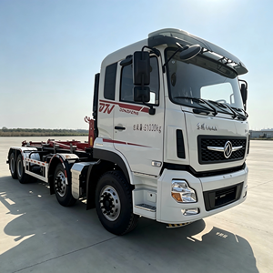 Camion benne à bras de levage Dongfeng ZD 8x4 de 30 tonnes pour déchets, volume de conteneur personnalisé, à vendre - Product Image 3