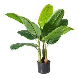 <strong>Artificial</strong> Plants Fake Leaves Greenery Shrubs Tropical Leaves <strong>Banana</strong> <strong>Tree</strong> for Indoor Outside Wedding Decor - Product Image 3