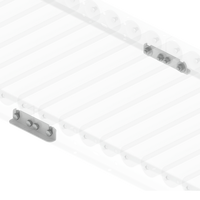 Convoyeur à rouleaux légers - Ensemble de supports de connexion
