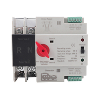 Commutateur de transfert automatique intelligent WiFi ATS 2P 3P 4P 125A 220VAC, sélecteur de double alimentation, contrôle de puissance ininterrompu