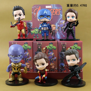 Colección para niños Figuras DE ACCIÓN Juguetes Dibujos animados Cool Marvel Iron Spider Man <span class=keywords><strong>Hulk</strong></span> Cajas ciegas Cajas misteriosas de PVC para UFO Catcher - Product Image 2