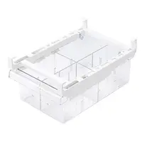 New High Quality Drawer Organizer Pull Out with Handle Storage Box for Fridge