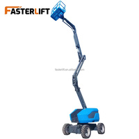 4x4x4 JLG Genie 21m 32m 38m Diesel hydraulique portable mini élévateur électrique nacelle élévatrice télescopique pour la climatisation des bâtiments