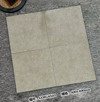 Carrelage en porcelaine gris rustique 400x400mm pour salle de bain, cuisine, balcon, carrelage de sol antidérapant