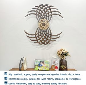 Arte Cinetica da Parete, Scultura <span class=keywords><strong>in</strong></span> <span class=keywords><strong>Legno</strong></span> Artigianale <span class=keywords><strong>in</strong></span> Movimento, Decorazione Calmante per Soggiorno e Ufficio - Product Image 6