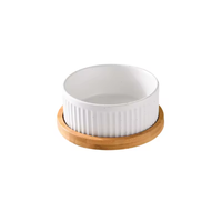 Offre Spéciale – Gamelle en Céramique Personnalisable pour Chat/Chien, Simple/Double, avec Support Métallique pour Petits Animaux – Utilisation Intérieure – Gamelles et Mangeoires pour Animaux de Compagnie