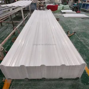 Soundproof t shape coloured pvc or plastic chicken sheets roofs tile for farm house