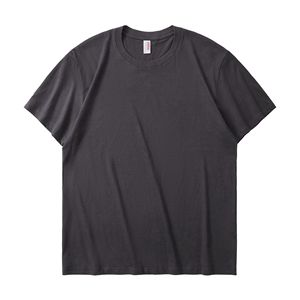 Chemises pour hommes personnalisées en gros, brodées et imprimées en DTG, 180 g/m², coton pur, col rond, couleur unie, <span class=keywords><strong>t</strong></span>-<span class=keywords><strong>shirt</strong></span> surdimensionné - Product Image 5
