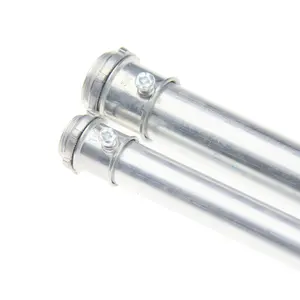 Livre amostra pré-galvanizado de alumínio emt tubo conduit conjunto parafuso conector