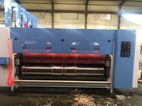 Nueva Máquina Automática de Impresión, Ranurado y Troquelado de Cartón de Velocidad Media para Cartón Corrugado y Papel para Pizza