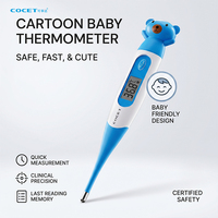 High Quality OEM Body Temperature Measuring Instrument Baby Oral Cartoon Shaped Thermometer Clinical Digital Thermometer