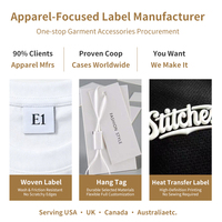 Étiquettes tissées pour vêtements, étiquettes tissées personnalisées, étiquettes tissées pour vêtements sur mesure, étiquettes tissées pliées personnalisées