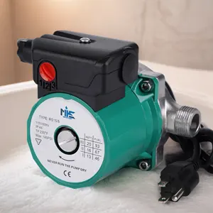 RS15-6 Auto Circulation Pump Quiet Frequency Controlled Three Speed Circulation Pump For Heating Water