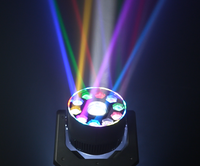 Projecteur LED Moving Head RGBW 4-en-1 Donut Bee Eye 10*20W 4-en-1 + 1*100W LED Cannon pour Événements, Concerts, Mariages
