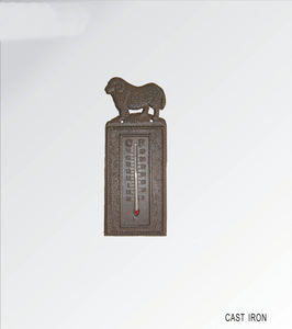 Termômetro de Ferro Fundido para Montagem na Parede, Termômetro Externo Rústico em Forma de Pássaro para Decoração de Jardim - Product Image 6