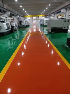 Peinture époxy autolissante sans poussière de qualité alimentaire pour sols de pharmacies, usines, hôpitaux, bureaux et usines agroalimentaires - Product Image 6