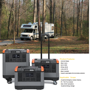 2400W/3000W 5000Wh Pure Sine Wave MPPT <b>Solar</b> <b>Generator</b> With Jump for AC Cars-<b>Solar</b> Charging (US/EU/UK/AU) T20&T30&T50 High Capac - Product Image 1