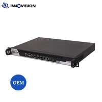 Bonne qualité 1U Rack Server 6lan 2 10Gb Sfp I3 I5 I7 Pfsense Linux Server MikroTik Firewall personnalisé disponible