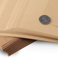 Papier kraft plat YUEHAO SCA A4/A3, simple face couchée, en pâte chimique blanchie, pour impression, emballage, dessin, recyclable