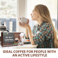 Winstown Contrôle des brûlures Café régime mince Chine herbes Marque privée Brûler le ventre café instantané café vert amincissant