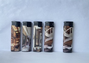 Vente chaude Briquet électrique rechargeable de haute qualité résistant aux enfants pour cadeaux d'affaires pour cigarettes Fabriqué en plastique - Product Image 2