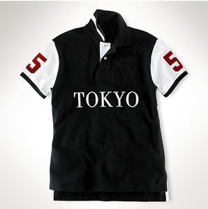 <span class=keywords><strong>Polo</strong></span> de hombre casual para oficina, 100% algodón, de secado rápido, manga corta, con logo bordado/botones, estampado urbano, para <span class=keywords><strong>golf</strong></span> - Product Image 6