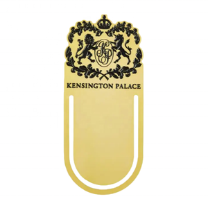 Segnalibro in Metallo Dorato di Lusso Personalizzato con Taglio Laser - Product Image 3