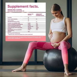 ASAP OEM Probiotiques Gommes de Soutien à la Fertilité Suppléments Vitamines Prénatales Multivitamines Gommes de Fertilité pour Femmes - Product Image 2