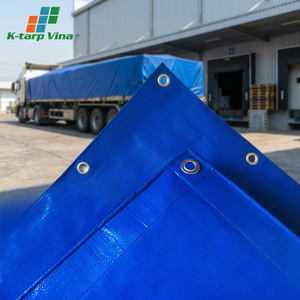 Best Quality Heavy Duty PE Tarpaulin <b>Waterproof</b> for Vietnam High-Capacity Vending Wholesale Vehicle covering Construction site - Product Image 5