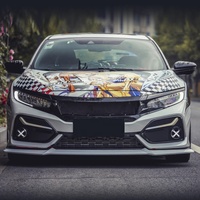 Feux antibrouillard avant à LED de style X pour Honda Civic Hatchback 2016-2020