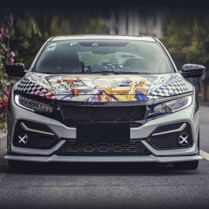 <span class=keywords><strong>X</strong></span> phong cách dẫn front bumper đèn sương mù cho 2016 2020 Honda Civic Hatchback - Product Image 6