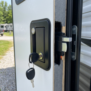Serrure et poignée de porte extérieure en métal pour camping-car avec 2 clés pour <span class=keywords><strong>caravane</strong></span>, remorque, camion – Serrures de sécurité extérieures - Product Image 6