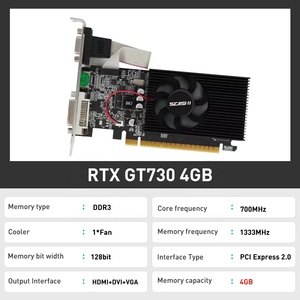 Sejishi <span class=keywords><strong>gt</strong></span> <span class=keywords><strong>730</strong></span> 4g ओम डेस्कटॉप ग्राफिक्स कार्ड gt730 4gb के साथ प्रशंसक कूलर नया dddr3 प्लेट डी वीडियो टार्जेटा ग्राफिका - Product Image 2