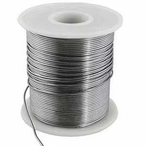 Filamento de plomo puro maleable en bobina, adecuado para la conexión de soldadura de placas y ladrillos de plomo. - Product Image 1