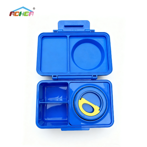 Boîtes de rangement Aohae, boîte à lunch en plastique avec pot thermique en acier inoxydable, ensemble de contenants alimentaires, boîte à lunch étanche pour enfants - Product Image 2