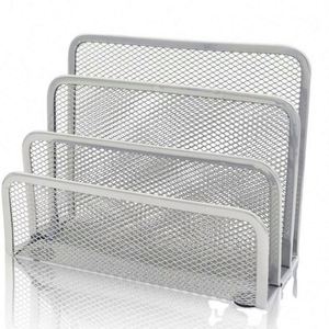 Organiseurs de dossiers de bureau multi-niveaux, support de rangement de bureau pour fournitures, organiseurs de magazines et de documents, porte-documents en fer, porte-journaux - Product Image 5