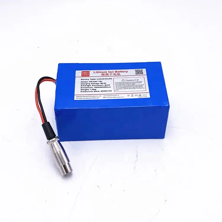 rechargeable batteries polymer lithium battery 24 v 10 ah battery for ebike electric bike lithium ion 24 v external