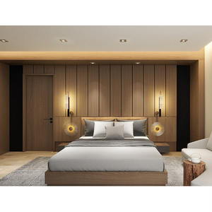 ชุดห้องนอนอพาร์ตเมนต์พร้อมโซลูชันการจัดเก็บทำจากโลหะแบบทันสมัยระดับห้าดาว - Product Image 1