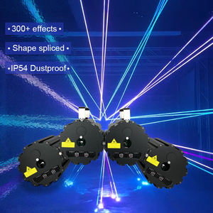 Tùy chỉnh Mini DJ Disco laser giáng sinh ánh sáng khiêu vũ và laser hiển thị 3 Watt chiếu đèn rèm cho câu lạc bộ đêm - Product Image 1