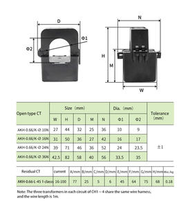 Acrel เครื่องวัดพลังงาน ADW210-D16-4S 4วงจร<span class=keywords><strong>3</strong></span>เฟสหลายช่องทาง100A/20mA CTS <span class=keywords><strong>IOT</strong></span> มิเตอร์วัดพลังงานสำหรับตรวจสอบพลังงาน - Product Image 3