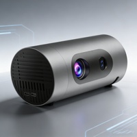 Mini projecteur Q8 avec décodage vidéo 4K, projecteur vidéo avec haut-parleur à diaphragme intégré de 5 W, H727 Android 14, 300 ANSI haute luminosité